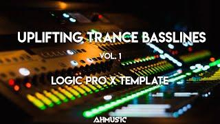 Uplifting Trance Basslines Logic Pro X Template Vol. 1