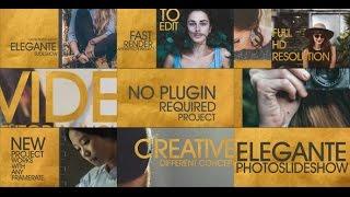 Elegant Slideshow (After Effects template)