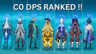 TOP 7 Strongest C0 DPS Ranked [Genshin Impact]