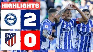 DEPORTIVO ALAVÉS 2 - 0 ATLÉTICO DE MADRID | RESUMEN LALIGA EA SPORTS