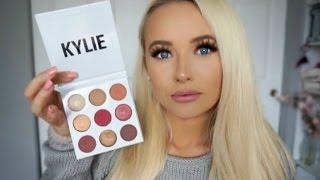 KYLIE COSMETICS BURGUNDY PALETTE  Review, Swatches, Tutorial