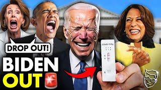 Biden Tweets: 'I'm Sick' Then CANCELS All Events! Will DROP OUT By Weekend | Democrats in CHAOS