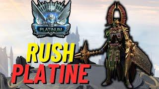 MA DEFENSE EST IMPRENABLE !!! ( rush platine ) [RAID SHADOW LEGENDS]