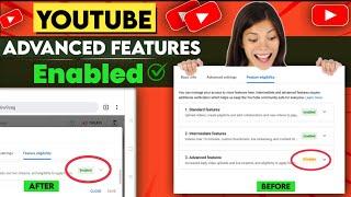 Youtube Advanced Features Enable || Pending Youtube Advanced Features || Video Verification