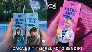 CARA EDIT FOTO DI KEMASAN SUSU ULTRA MILK VIRAL TIKTOK 