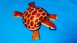 Art carving fruit - How to make Apple Turtles - Red Tortoise | Natural Life