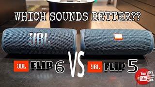 JBL FLIP 5 VS JBL FLIP 6 Sound / Bass comparison 