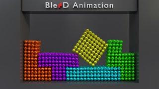 TETRIS MAGNETIC BALL'S ️ SOFTBODY TETRIS