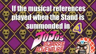 If the Musical References Played with the Stand in JJBA 4