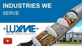 Industries We Serve - Luxme Conveying Systems - Material Handling Solutions for Food and Non-Food