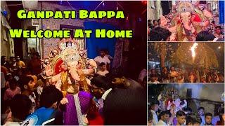 Finally Ganpati Bappa Aaye Ghar / Ganpati Bappa Aagman Vlog 2023/ #vlog90