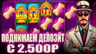 ПОДНИМАЕМ ДЕПОЗИТ С 2.500Р В СЛОТАХ The Dog House Megaways / Multihold / ПОЛЯНА БУДОК / ЗАНОС!?