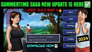 FINALLY SUMMERTIME TECH UPDATE V21.0.0 RELEASED/ SUMMERTIME SAGA NEW UPDATE APK DOWNLOAD & PLAY NOW