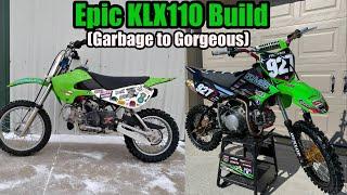 Epic KLX110 Build (Garbage to Gorgeous)