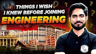 Things I Wish I Knew Before Joining Engineering  #physicswallah #exam #collegelife #jeemains