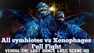 All Symbiotes vs Xenophages Full Fight | Venom The Last Dance Last Scene HD