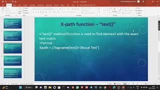 XPath Function #5 | text() method in XPath | Selenium WebDriver | Lecture 16