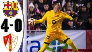 Barcelona vs Barbastro 4-0 Highlights & All Goals - Szczesny Debut - Copa del Rey 2025