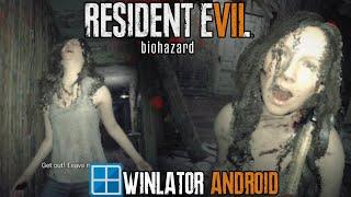 Resident Evil 7 Biohazard on Winlator 7.1 Android Gameplay Test Snapdragon 778G Settings Offline