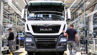Manufacturing MAN trucks - Production heavy goods vehicles
