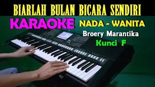 BULAN SABIT - Broery Marantika | KARAOKE Nada Wanita || F=DO