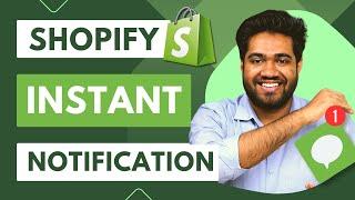 Shopify Notifications - Setup Email & SMS Notifications in Shopify | Boost Your Sales! Shopify Guide