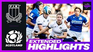 HISTORIC WIN FOR SCOTLAND 󠁧󠁢󠁳󠁣󠁴󠁿 | ITALY V SCOTLAND | EXTENDED RUGBY HIGHLIGHTS