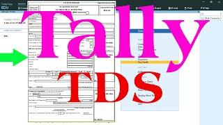 tds in tally prime | tds entry in tally prime | tds in tally | tds challan entry in tally prime