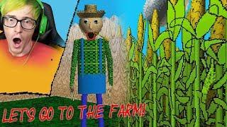 BALDI HAS A FARM NOW? | Baldi's Basics New Update - Kickstarter Demo