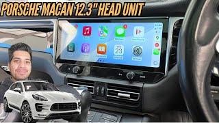 Porsche Macan (2014-2019) 12.3" Head Unit Full Install (Wireless CarPlay / AA / YOUTUBE)