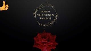 Great Happy Valentine's Day 2019 | Stock Footage