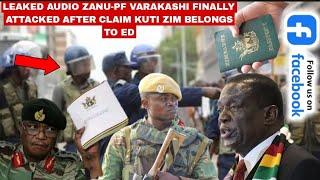 Leaked AudioChabvira ZanuPF Varakashi finally attacked after claim kuti Zim belong to ED Jeff Voice