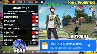 OB48 FREE FIRE MOD MENU  UNLIMITED DIAMOND HACK  FF MOD MENU APK 2025