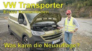 Erstkontakt: Das ist der neue VW Transporter