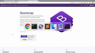 Install Bootstrap