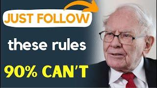  Warren Buffett: Stock Market for Beginners 2024 | 3 Easy Rules (Start with $100)