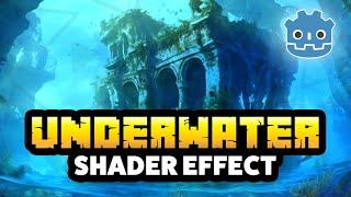 How To Create a Water Shader for Underwater Effect - Godot 4 2D Tutorial