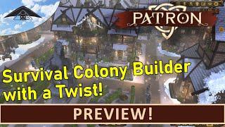 Patron Preview [ Colony Builder - Intricate Social Dynamics ]