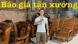 Đồ gỗ giá tận xưởng - Báo giá sản anh phẩm tại cửa hàng