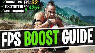 FAR CRY 3 - How to BOOST FPS, FIX STUTTER AND LAG