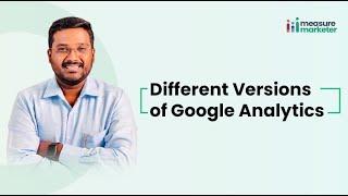 Different version's of Google Analytics