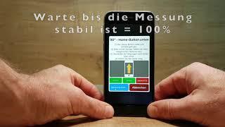 Winkelmesser App - Tutorial zum Kalibrieren