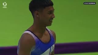 Uzair CHOWDHURY (GBR) - 2024 junior European Champion, parallel bars