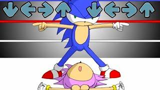 FNF Sonic exe vs hypno: Story Sonic exe & girlfriend but friday night funkin be like (FNF animation)
