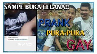 PRANK PURA-PURA GAY DI OME TV - 100% REAL HAMPIR SEMUA LAKI-LAKI OME TV ITU GAY!!