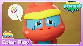 【Learn Colors with GOGODINO Babyland】12 Candy Mountain | Lollipop | Color Play | Kids Play