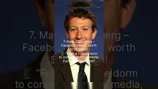 Top 10 Richest People in the World 2024 | Billionaire List Revealed!  #top10 #world #ytshorts