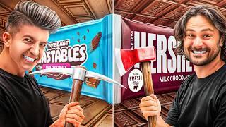 100 Layers of FEASTABLES vs HERSHEY’S!