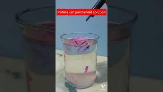 Amazing Experiment with Potassium permanganate#Basic science