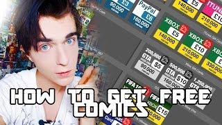 HOW TO GET FREE COMICS!?